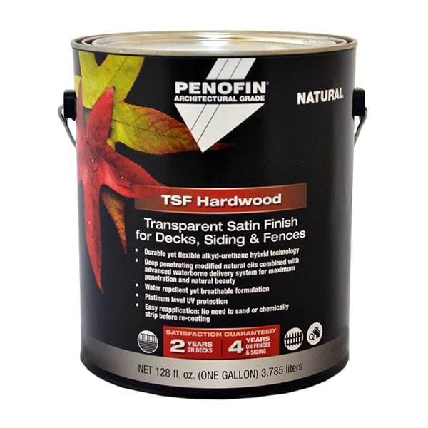 1 Gal Satin Natural Architectural Grade Transparent Hardwood Coating
